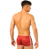 MK Toys Short en cuir Fist Rouge-Blanc